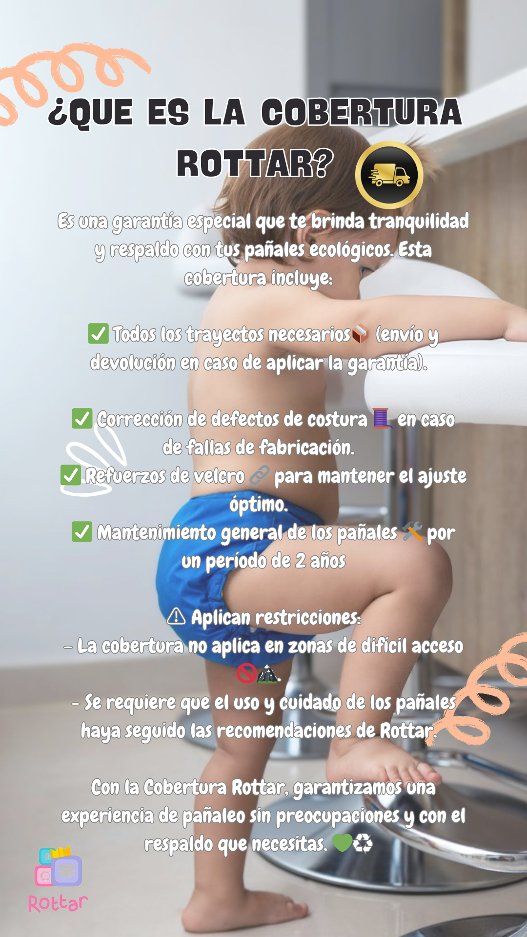 Kit de transición completo 32 piezas: 6 pañales + 18 insertos + filtros + accesorios