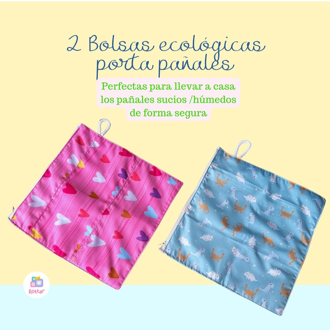 Bolsas portapañales